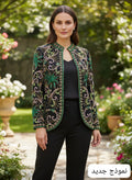 Emerald Royale Embroidered Jacket