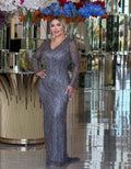 Silver Aura Couture Gown