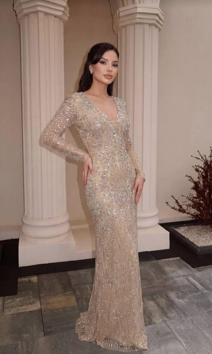 Luxury Embellished Evening Gown