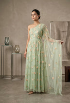 Mint Grace Couture Gown
