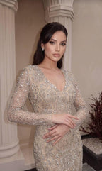 Luxury Embellished Evening Gown